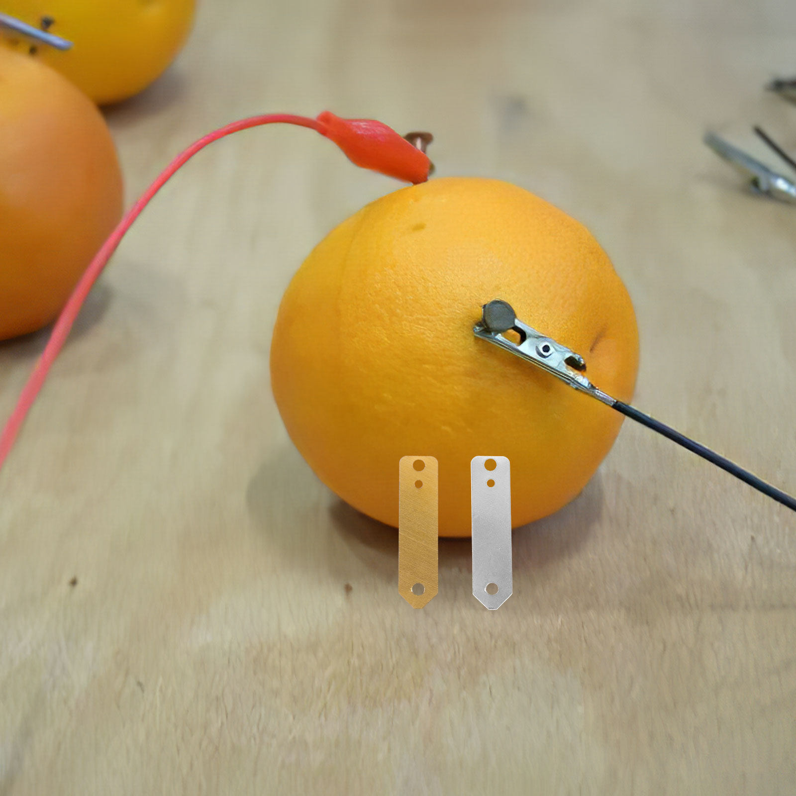 Science Experiment - 10 stuks zink- en koperanodeplaten voor