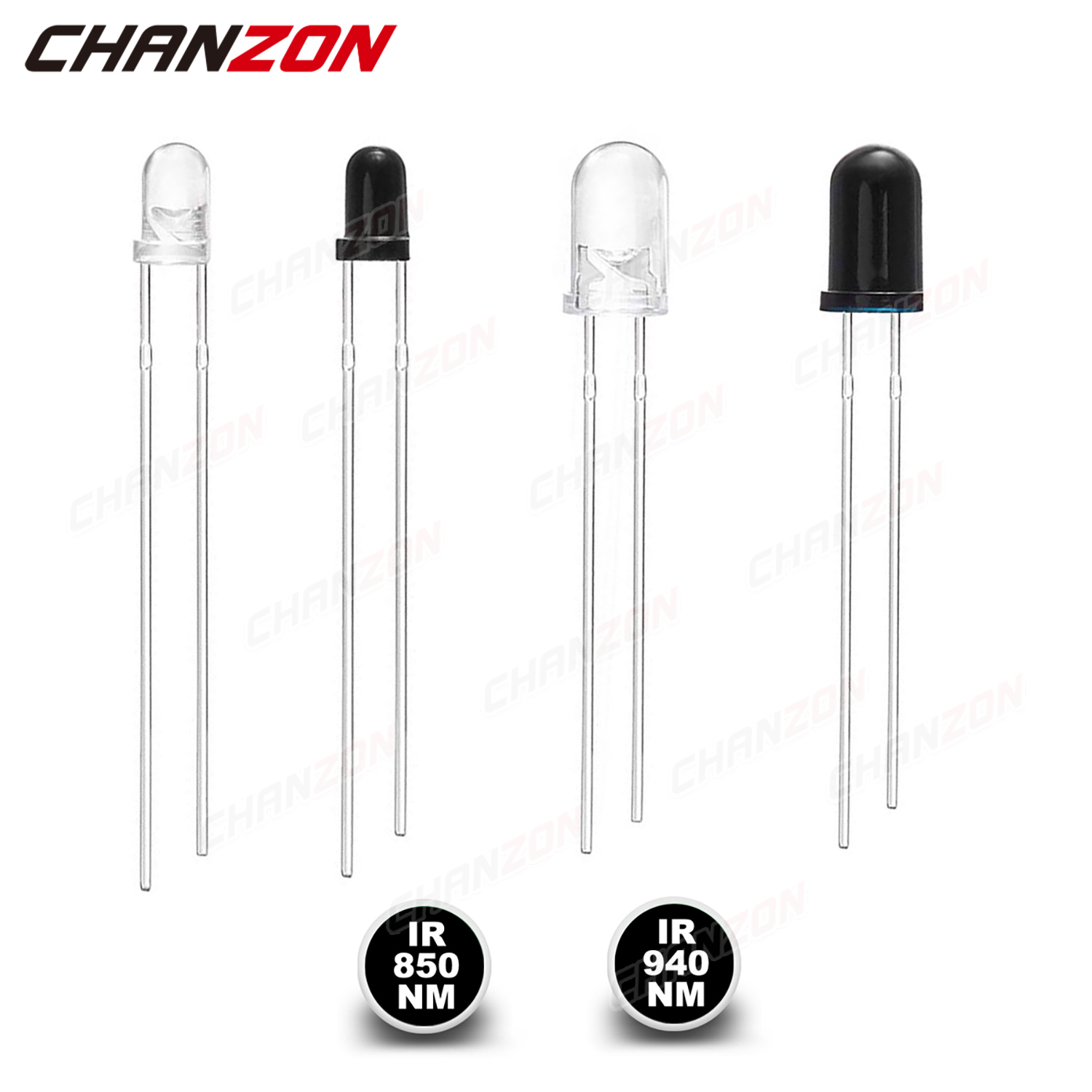 Science And Hobby Photos - 100 Stuks 3mm 5mm IR LED
