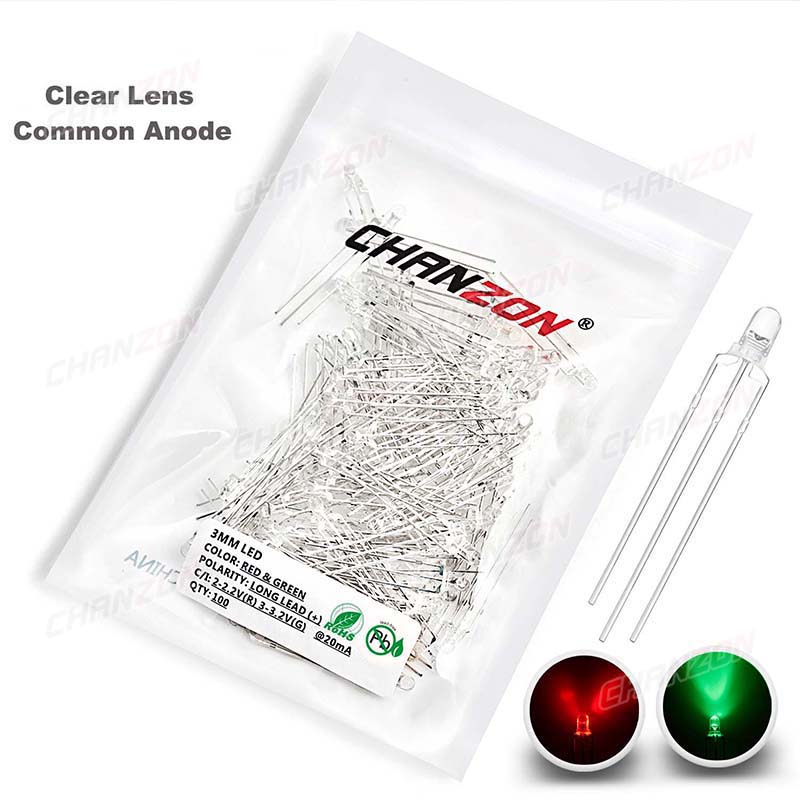 Bicolor 3 mm LED Light Emittin - Science And Hobby recensie en prijs