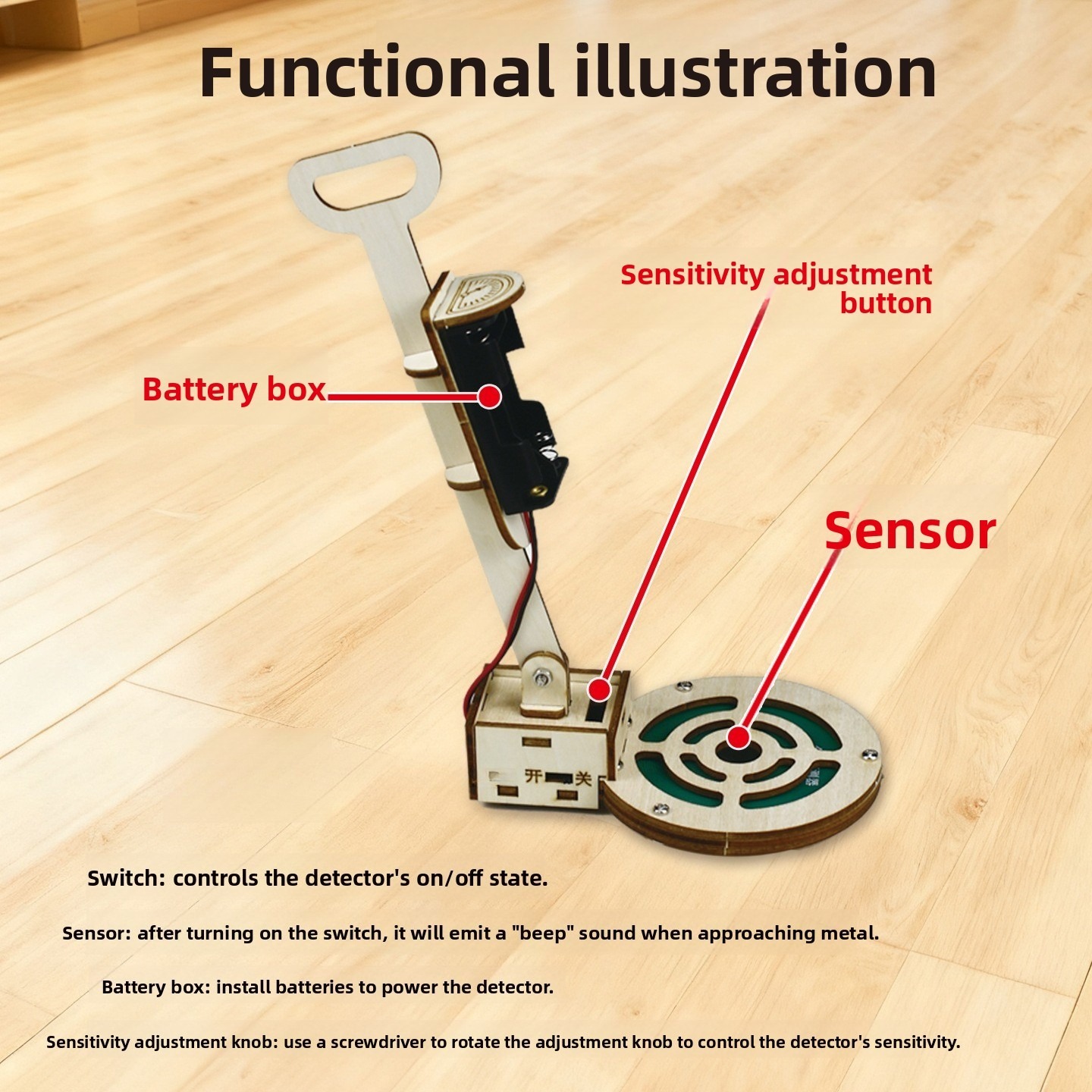 DIY Metaaldetector Bouwpakket  - Science Hobby Kit recensie en prijs