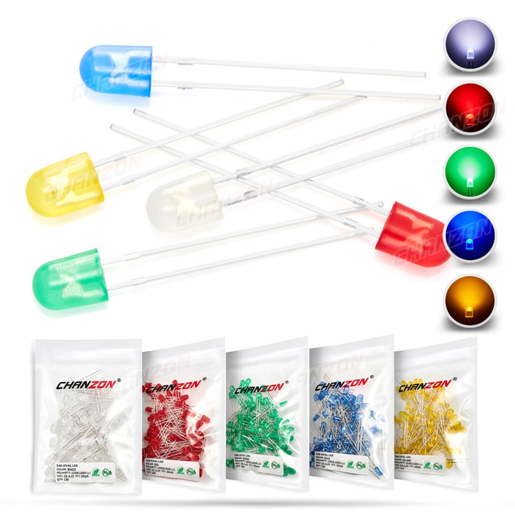 100 Stuks 5mm Ovale LED Diode  - Science And Hobby recensie en prijs