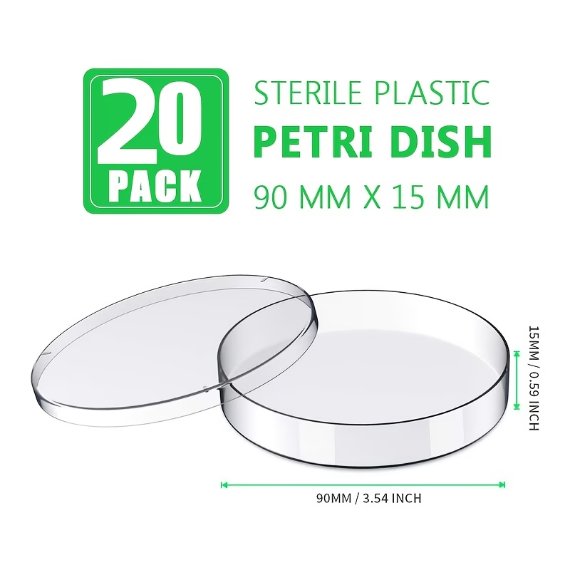 Prijs: 20 plastic petrischalen - Science Experiment recensie en prijs