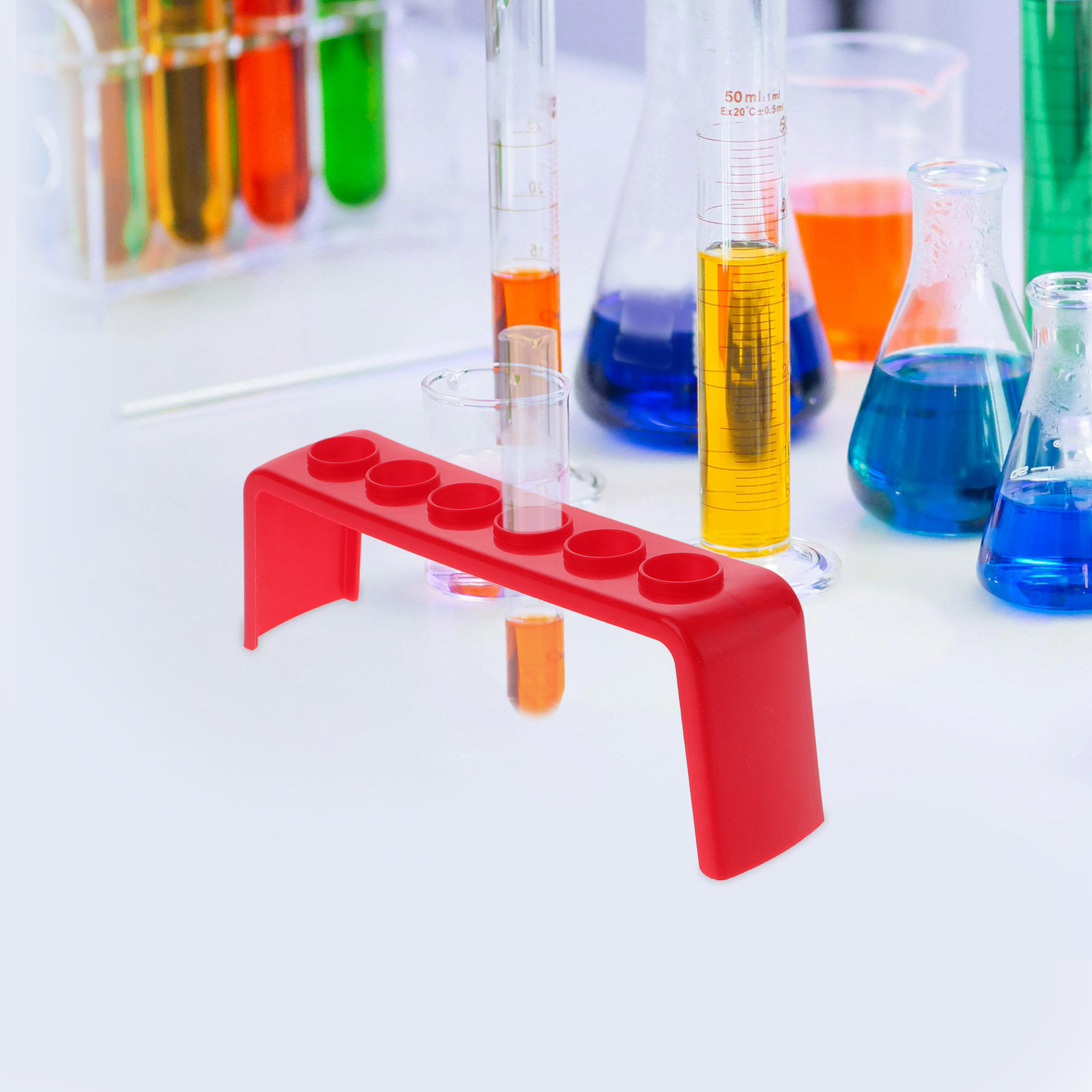 4 stuks reageerbuisrek voor la - Science Experiment recensie en prijs