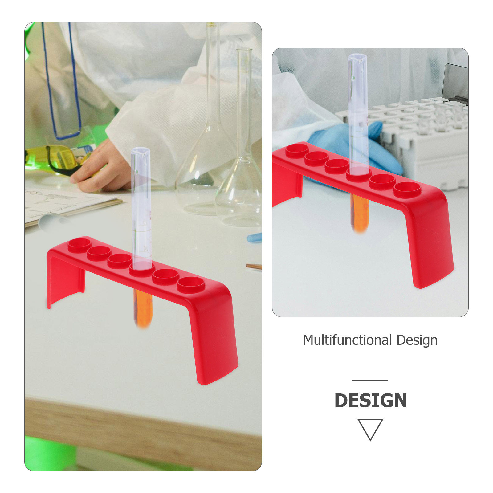 4 stuks reageerbuisrek voor la - Science Experiment recensie en prijs